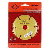 DSK Japan DSGD-4 Diamond Cut Off Wheel 4" (Dry) - Goldpeak Tools PH DSK